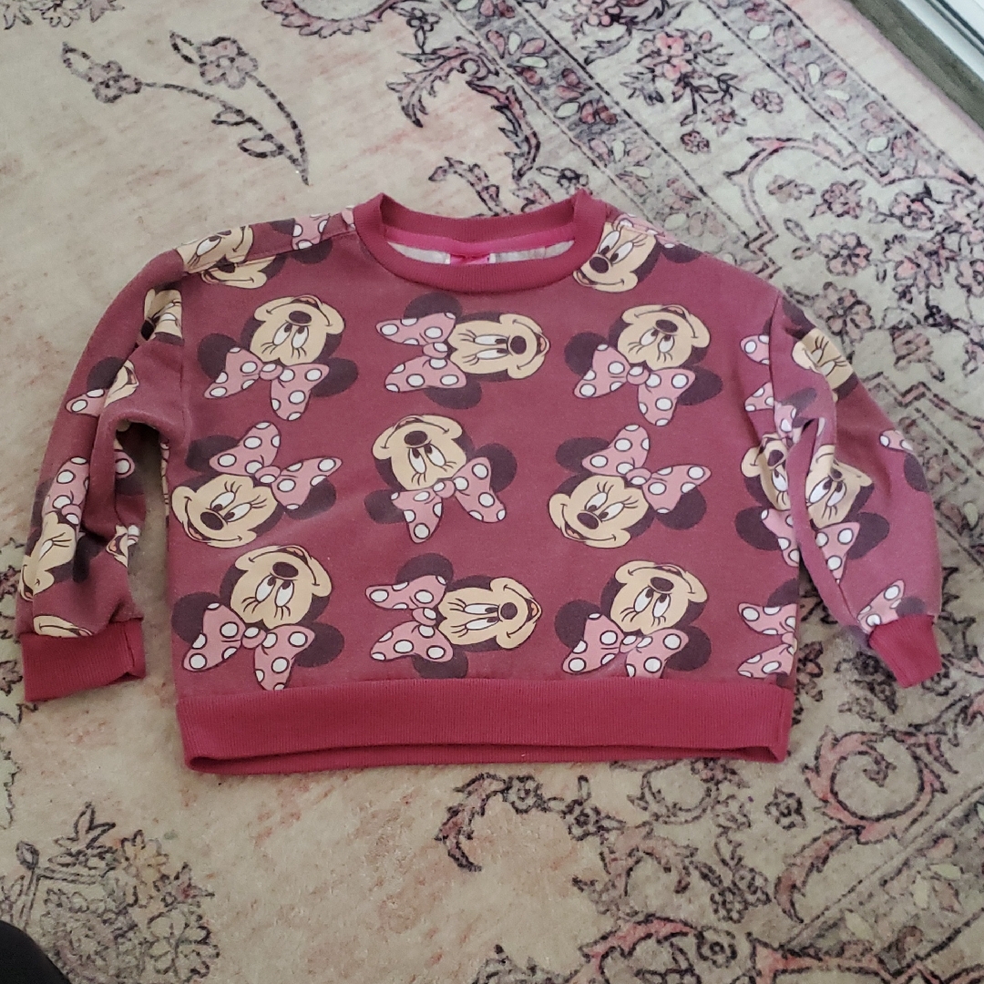 Minnie Mouse Sweatshirt - Pink